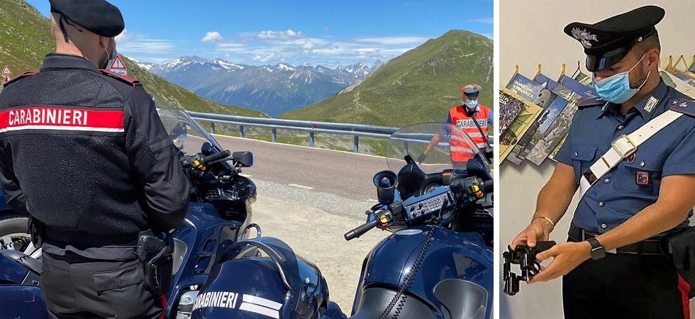 Guida da Brescia alla val Badia ma non ha mai preso patente: 19enne fermato dai carabinieri lungo la Ss244